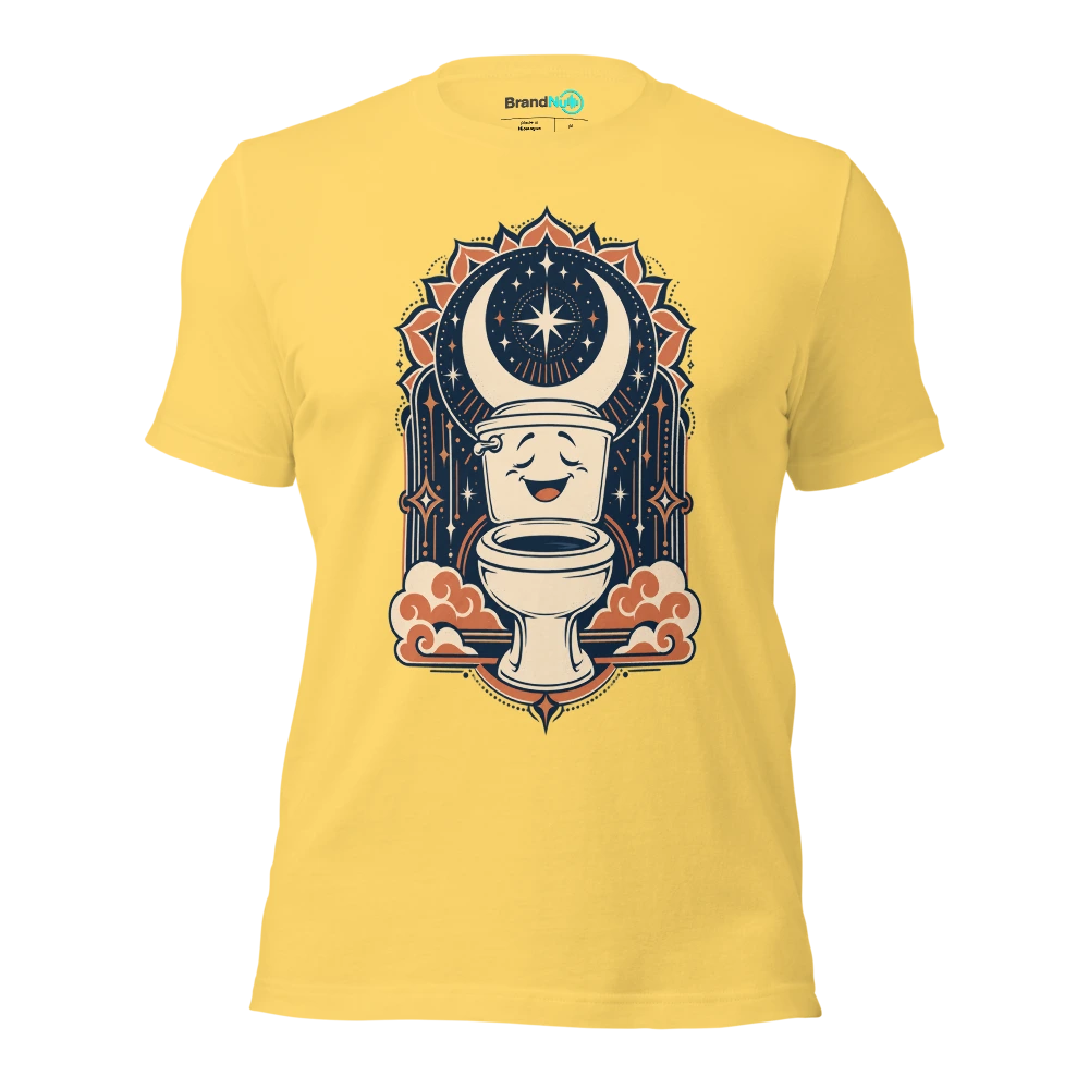 My BrandNu spiritual awakening was just needing a piss T Shirt Yellow Front