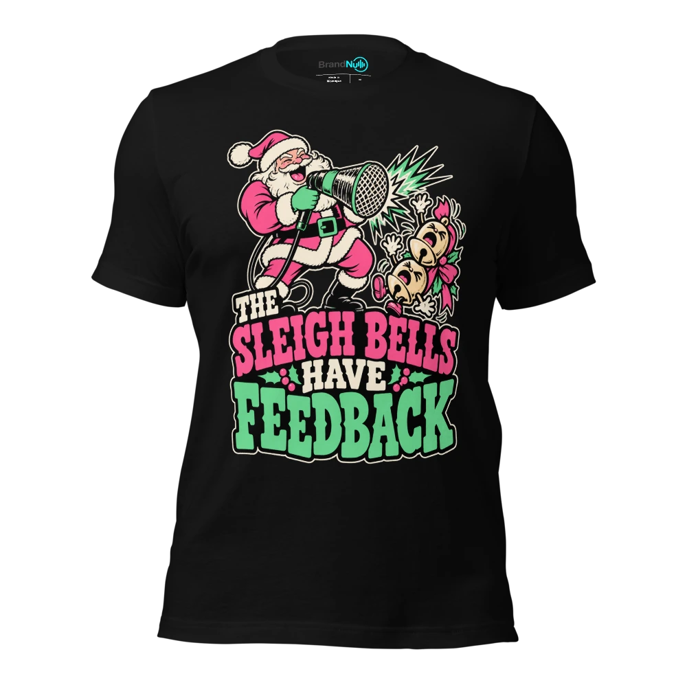 THE SLEIGH BELLS HAVE FEEDBACK T-SHIRT