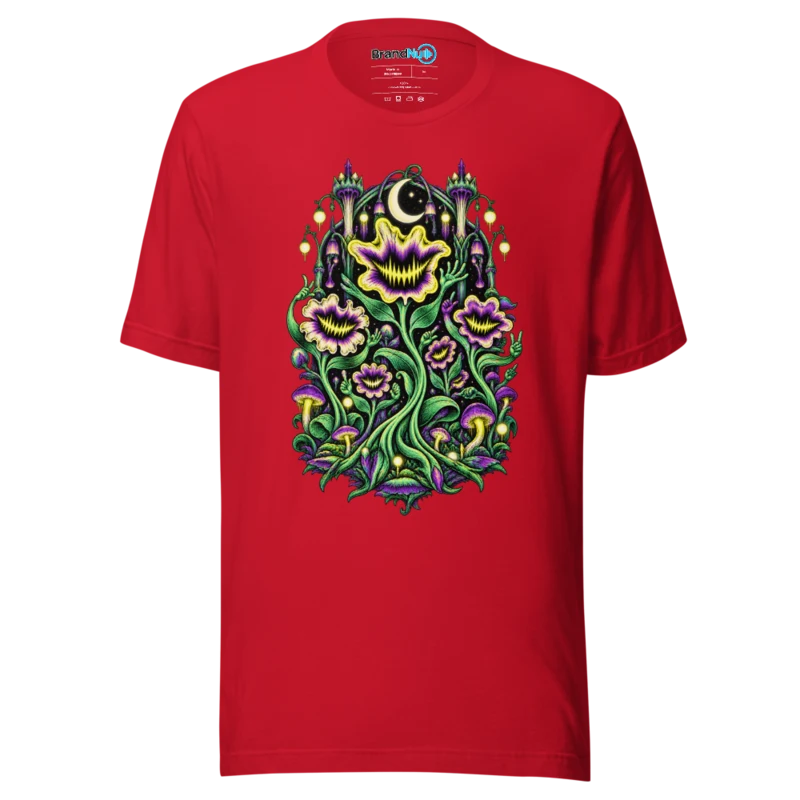 Bass Botanical World T Shirt - Red