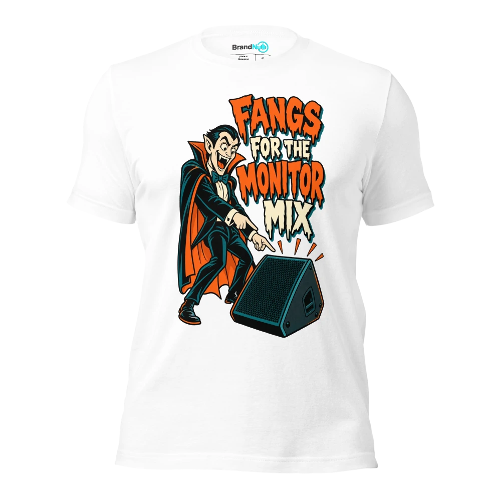 FANGS FOR THE MONITOR MIX T Shirt White Front