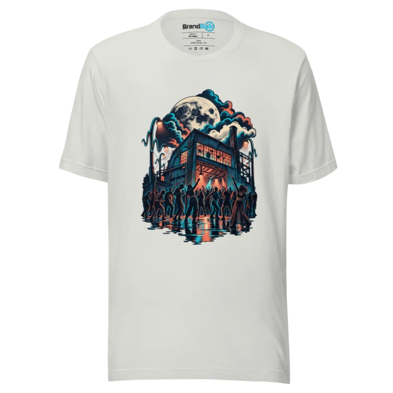 Night Economy T Shirt - Asphalt