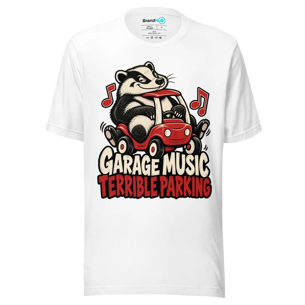 GARAGE MUSIC TERRIBLE PARKING T Shirt