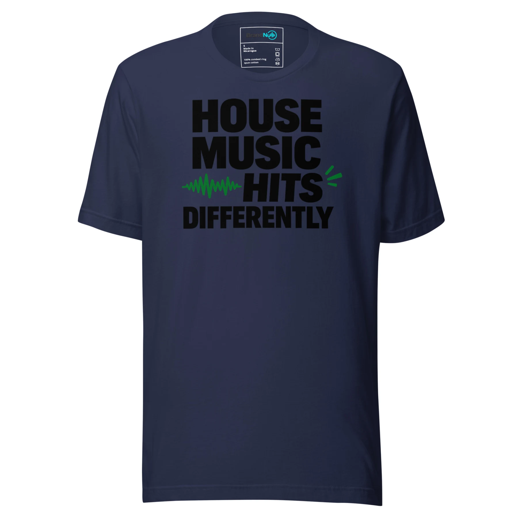 House Music Hits Differently T Shirt – Pulse Accent Design