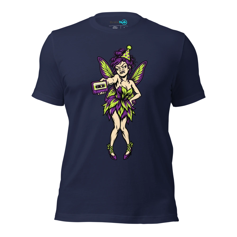 THE WISH FAIRY HAS DELIVERED ANOTHER REMIX REQUEST T Shirt Navy Front