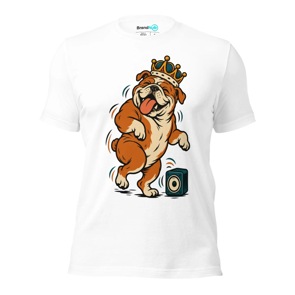 THE BIRTHDAY BULLDOG HAS DEMANDED A VICTORY LAP T Shirt White Front