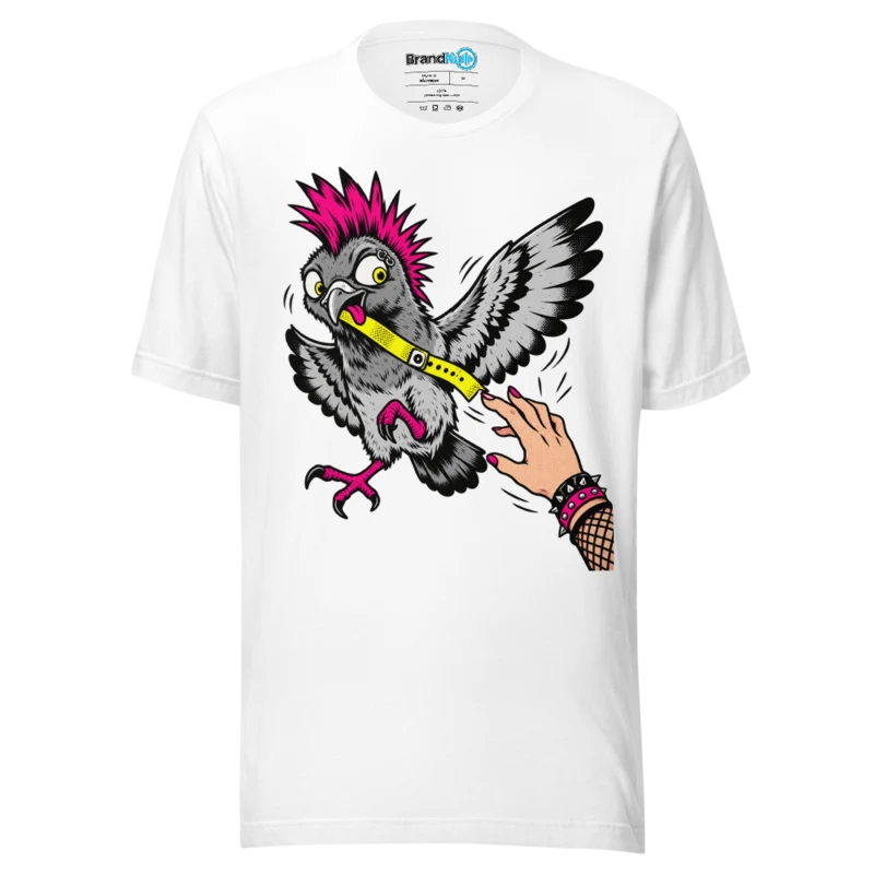 BrandNu Chaos Bird T-Shirt - White