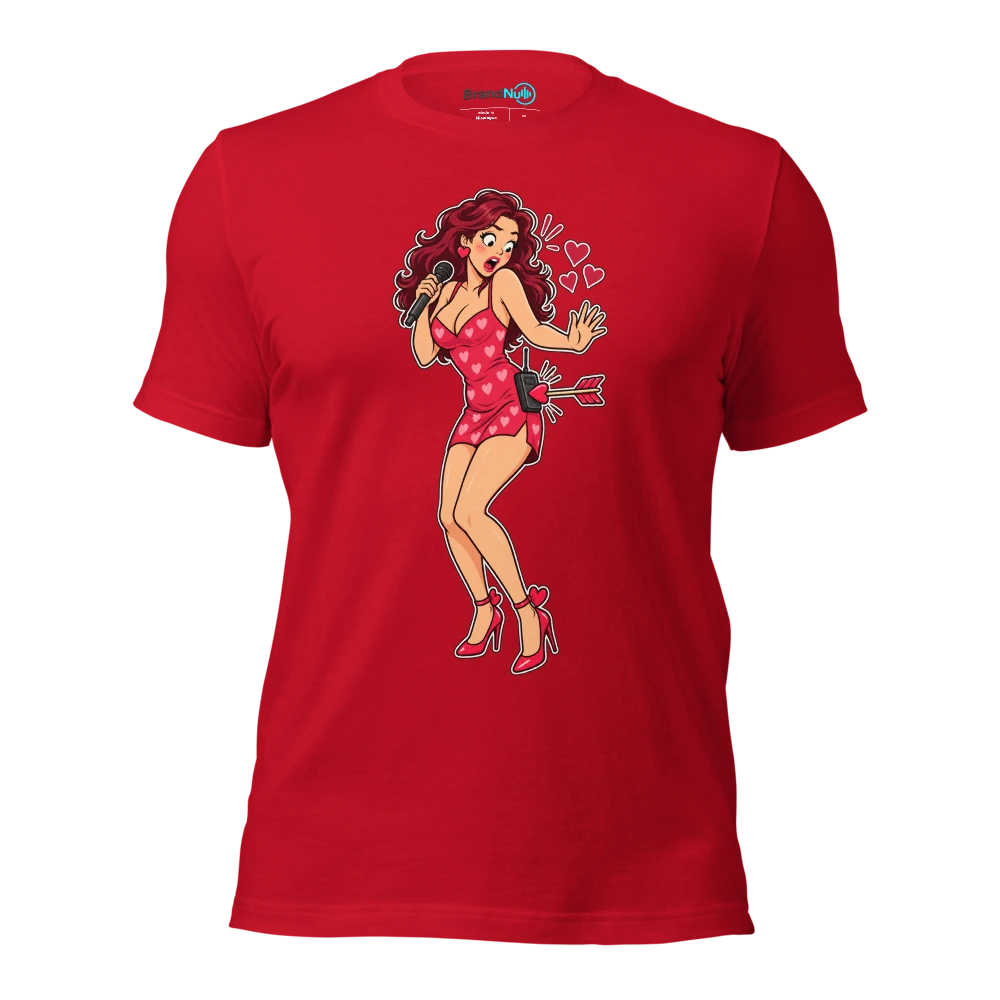 THE ARROW HIT THE WIRELESS RECEIVER AGAIN T Shirt Red Front