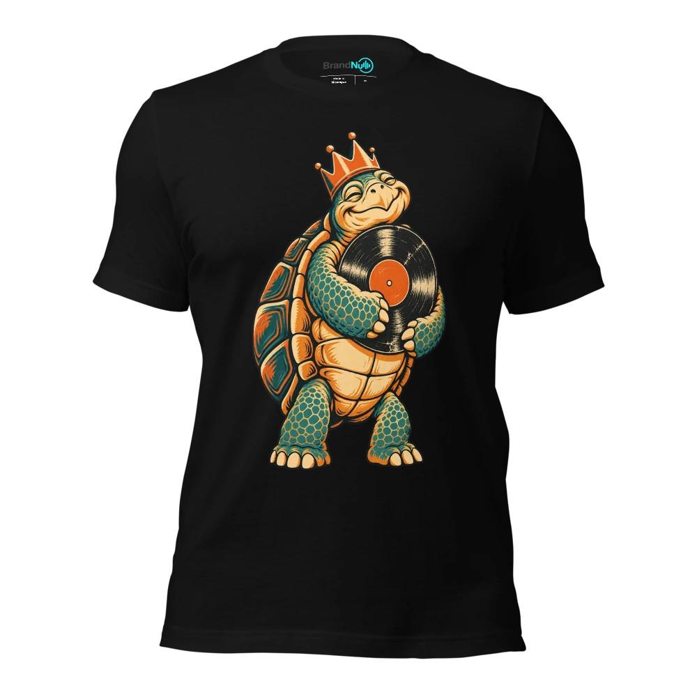 THE TORTOISE KNOWS THE B SIDE BY HEART T-SHIRT
