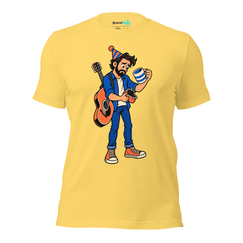 I WISHED FOR ROYALTIES GOT A FUCKING MUG T Shirt Yellow Front