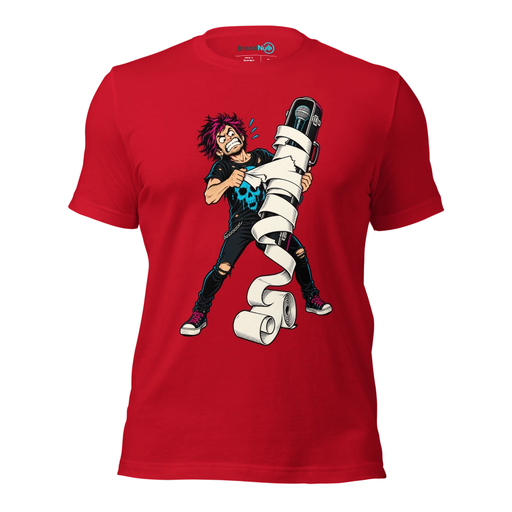THE GIFT RECEIPT IS A DO NOT PLAY LIST T Shirt Red Front