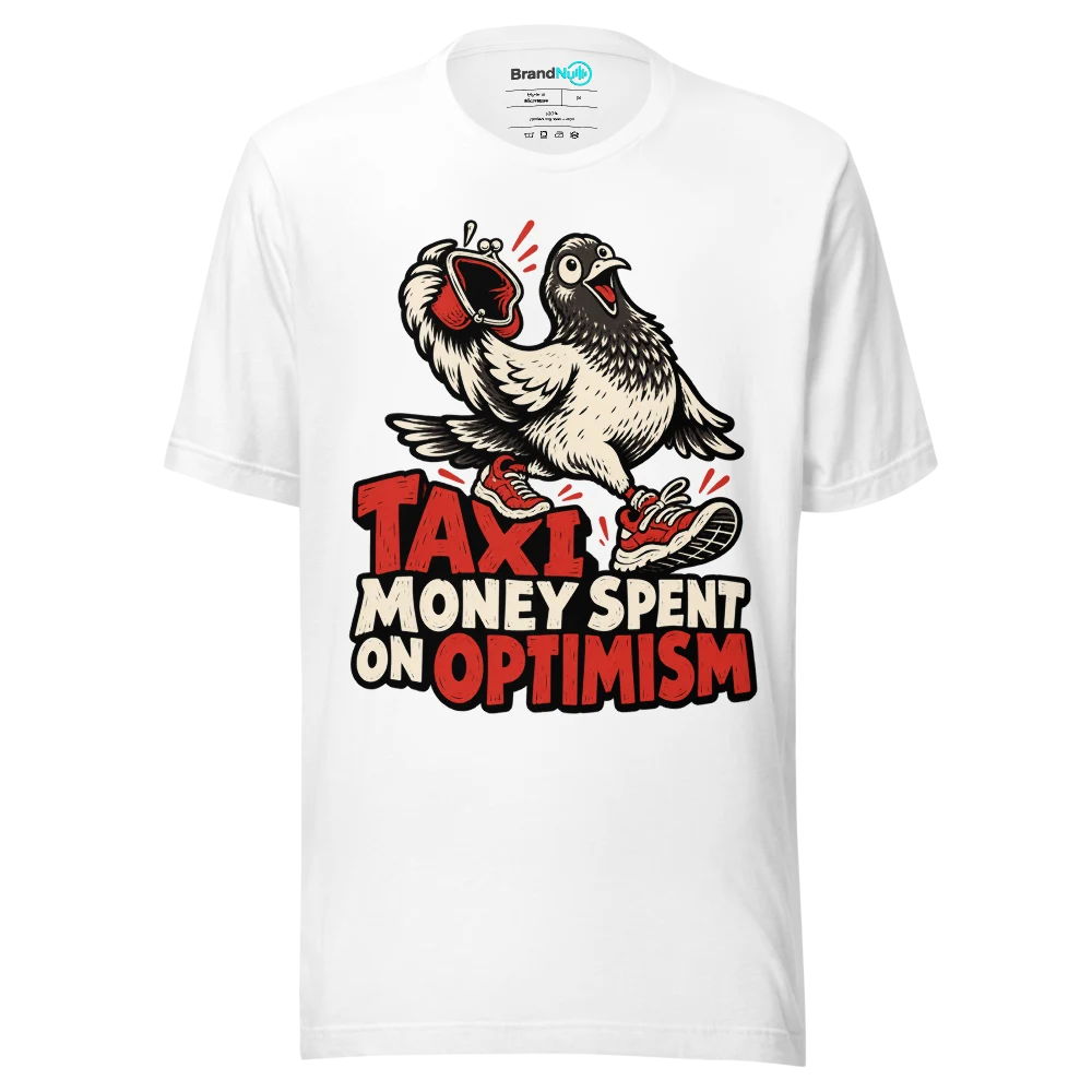 TAXI MONEY SPENT ON OPTIMISM T Shirt