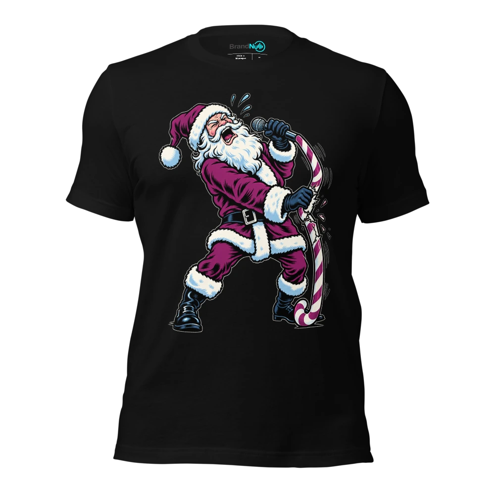THE CANDY CANE IS NOT A MIC STAND T-SHIRT