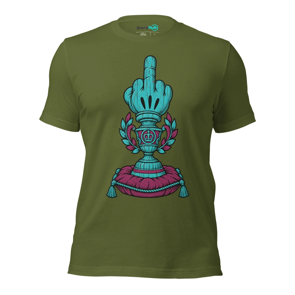 They've made a BrandNu award for being a cunt. I'm polishing it T Shirt Olive Front
