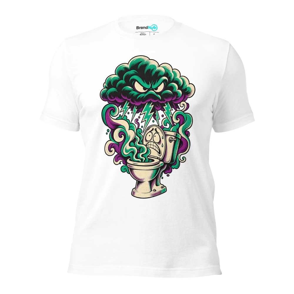 A BrandNu dawn. Same thunderous arse T Shirt White Front