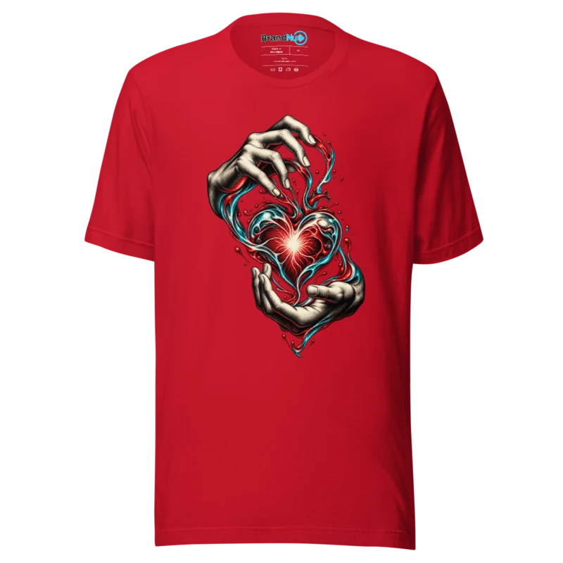 Hands Of Rhythm T Shirt - Red