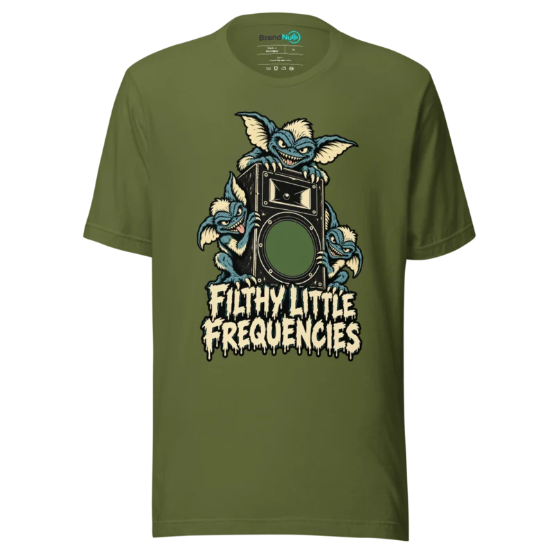 FILTHY LITTLE FREQUENCIES T Shirt - Olive