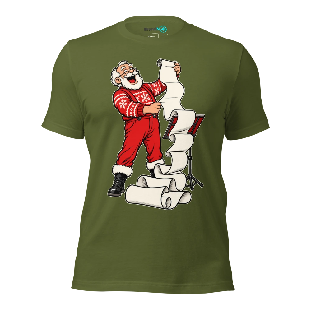 GRANDAD HAS ADDED A VERSE WE DID NOT ORDER T Shirt Olive Front