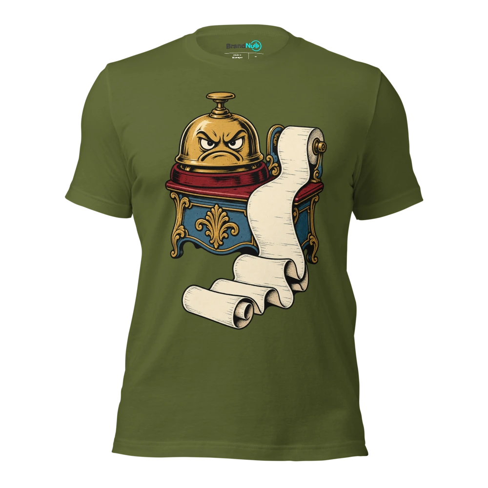 IÃ¢â‚¬â„¢m a BrandNu man. Same complaints department T Shirt Olive Front