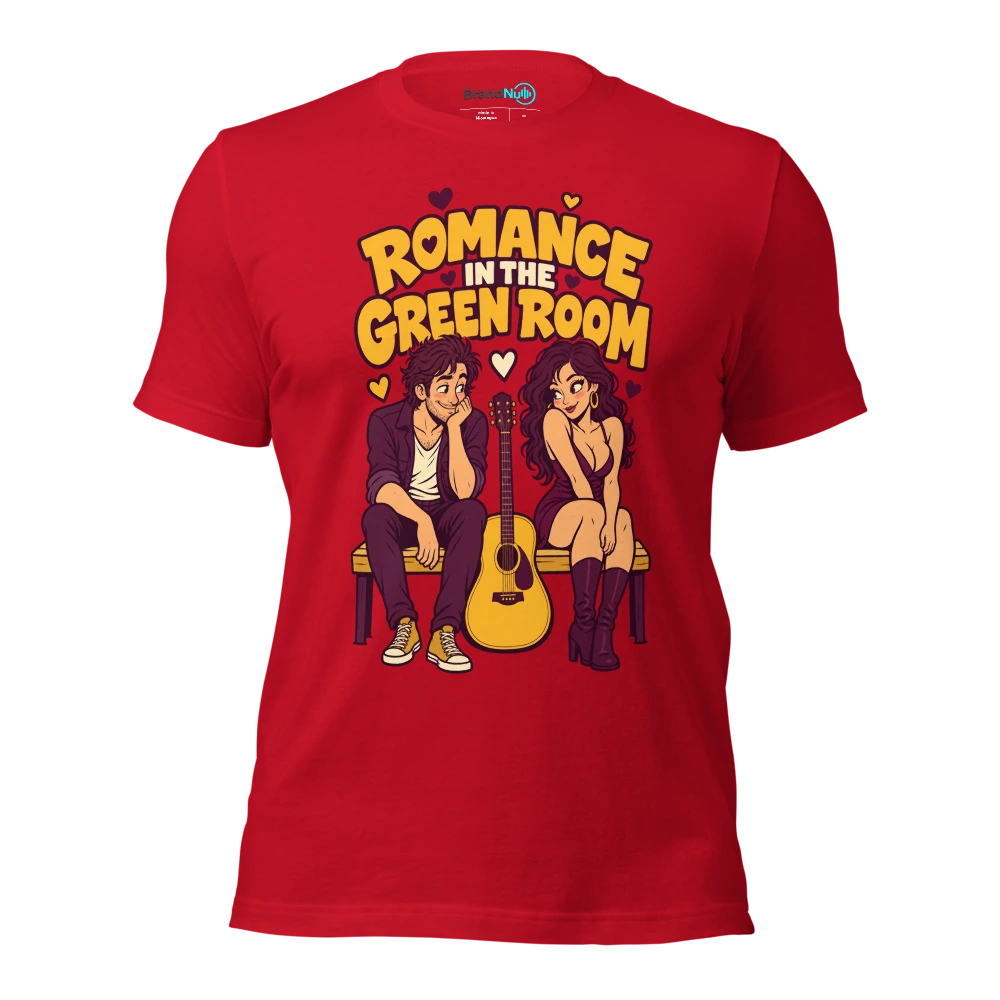ROMANCE IN THE GREEN ROOM T Shirt Red Front