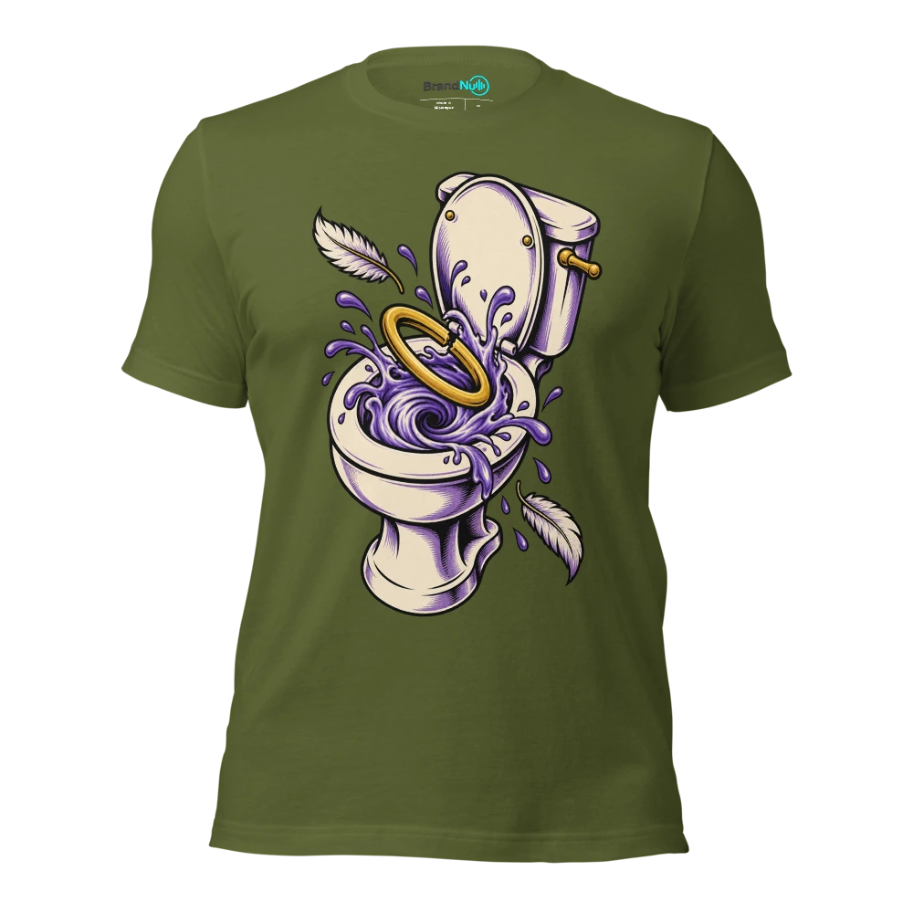 My BrandNu halo’s gone down the fucking pan T Shirt Olive Front