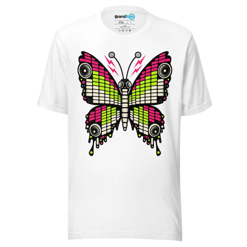 BrandNu Equaliser Butterfly T-Shirt - White