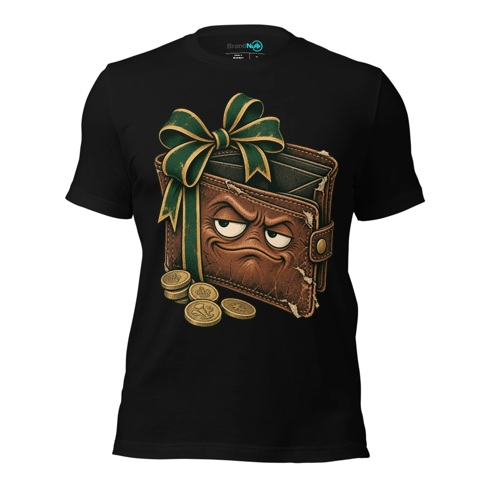 IÃ¢â‚¬â„¢d buy a BrandNu personality, but this oneÃ¢â‚¬â„¢s paid off T Shirt Black Front