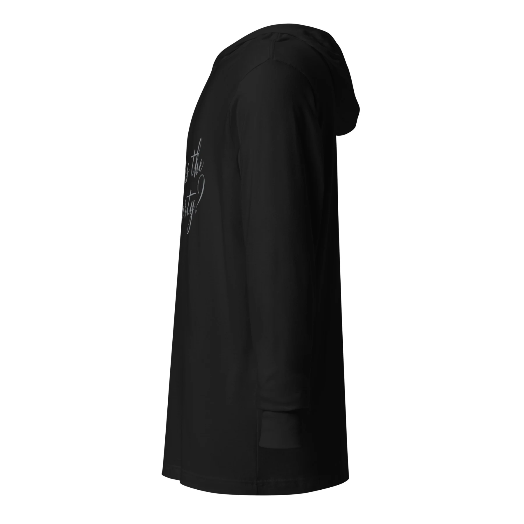 Where Is the After Party? Hooded Tee for Nightlife Enthusiasts