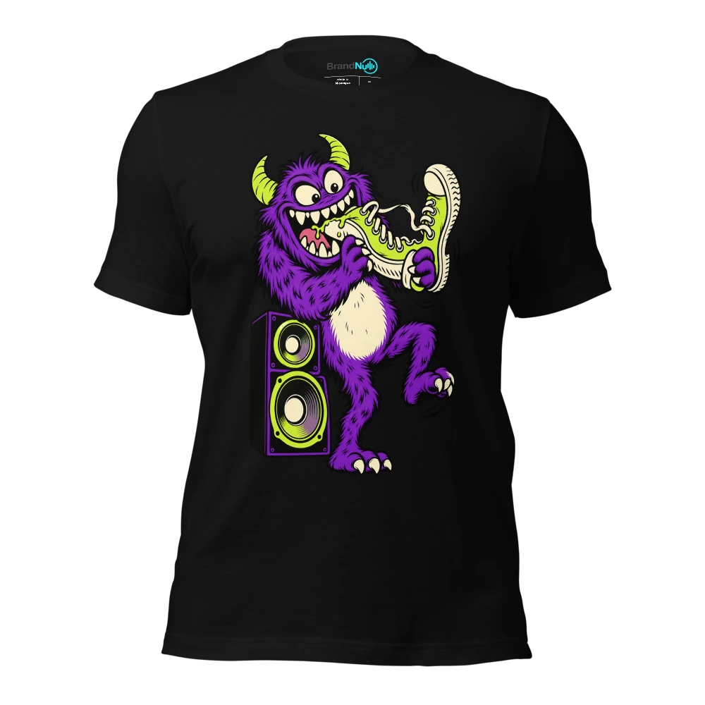 THE PARTY MONSTER HAS EATEN THE FIRST DANCE T-SHIRT
