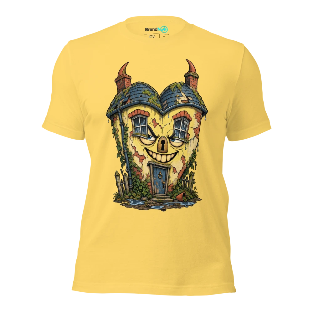A BrandNu lease of life. Landlord’s still a cunt T Shirt Yellow Front