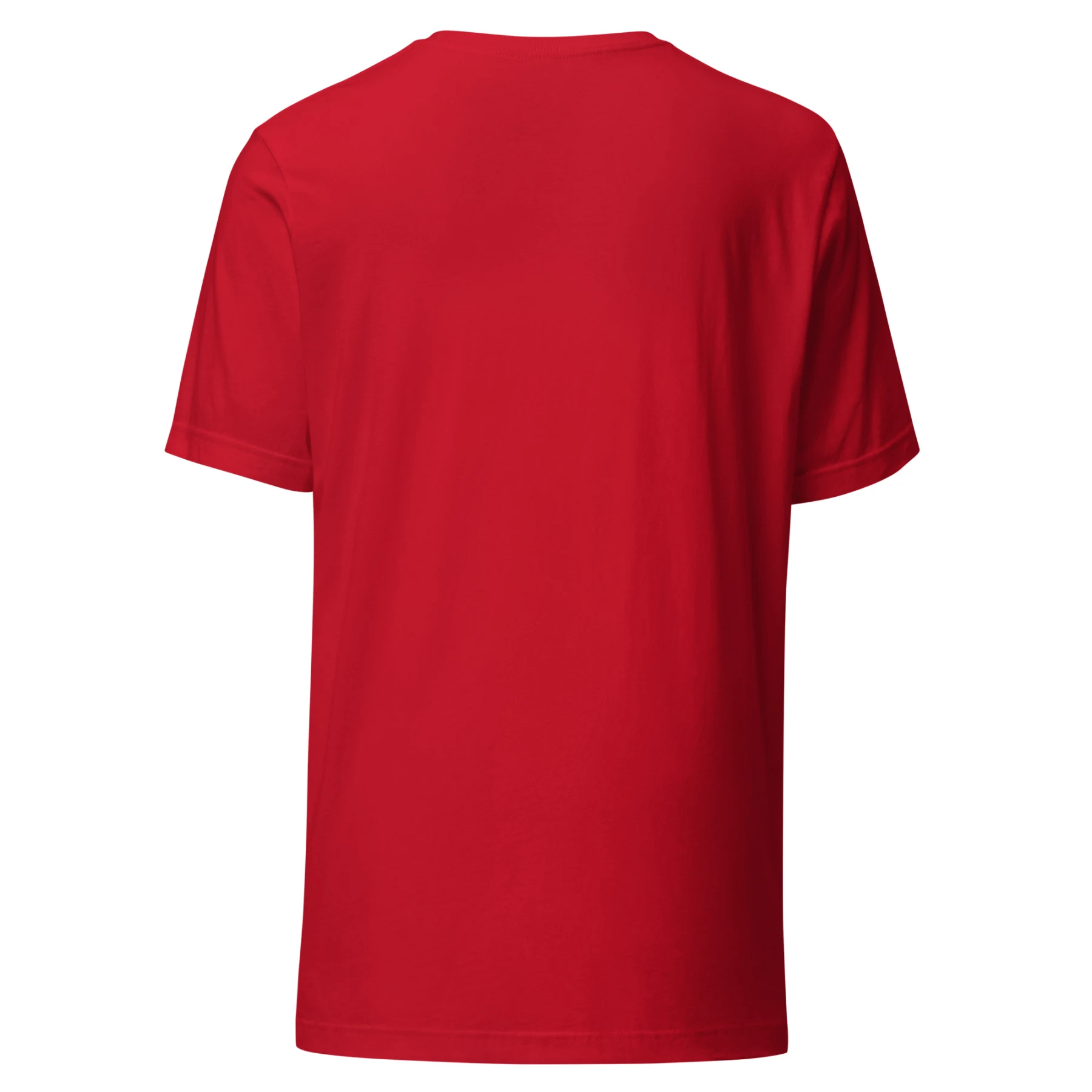 BrandNu Born To Dance. Forced To Function. T-Shirt - Red - Back