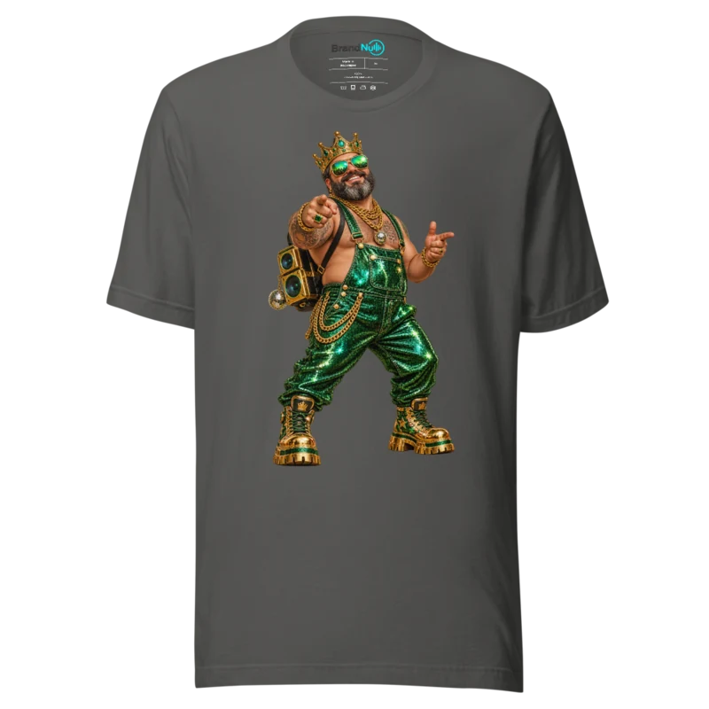 SLAAAG Community T Shirt Rave King Edition - Asphalt