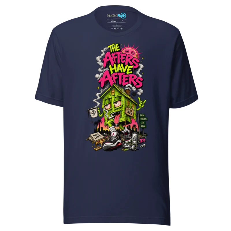 BrandNu The Afters Have Afters T-Shirt - Navy