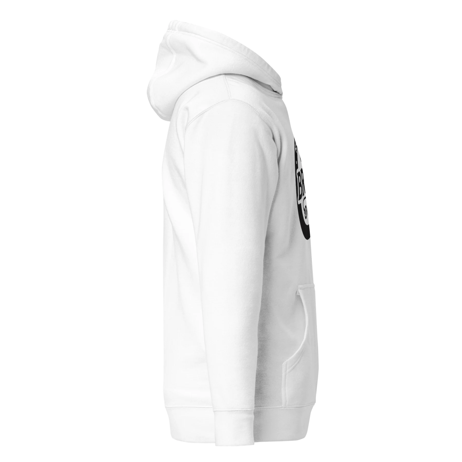 No Sleep Just BR&NU Minimalist Graphic Hoodie