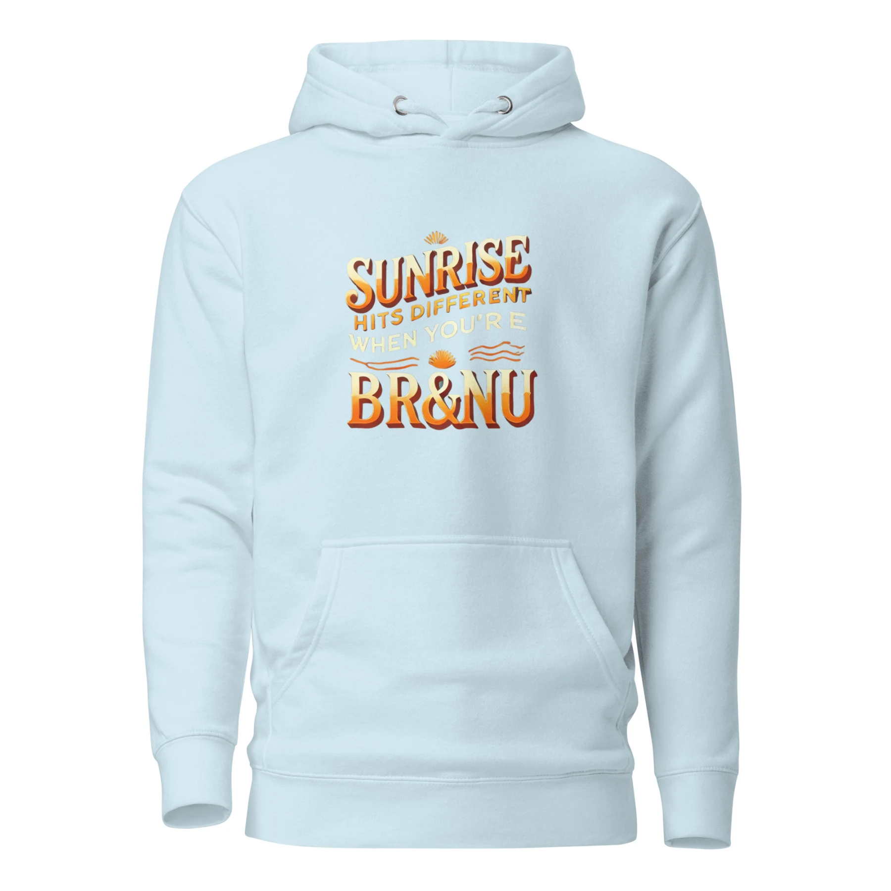 Sunrise Hits Different When You’re BR&NU Hoodie for Energised Mornings