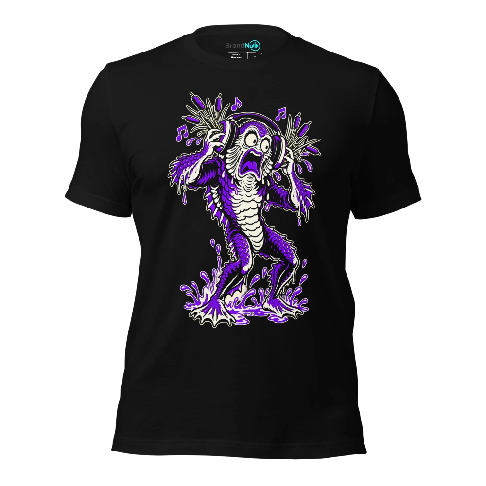 THE CREATURE FROM THE BASS LAGOON T-SHIRT