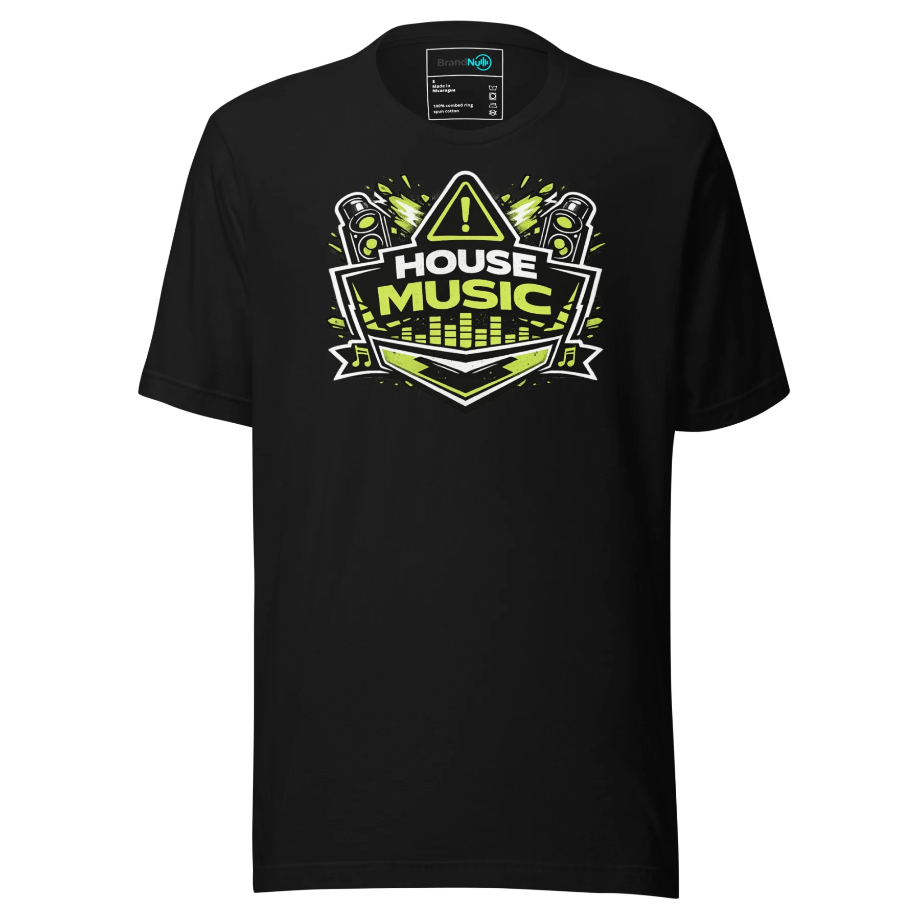 House Music Crest – Green Screen House DJ Tee