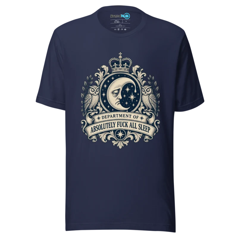 My Soul Requested Late Fucking Checkout T Shirt - Navy