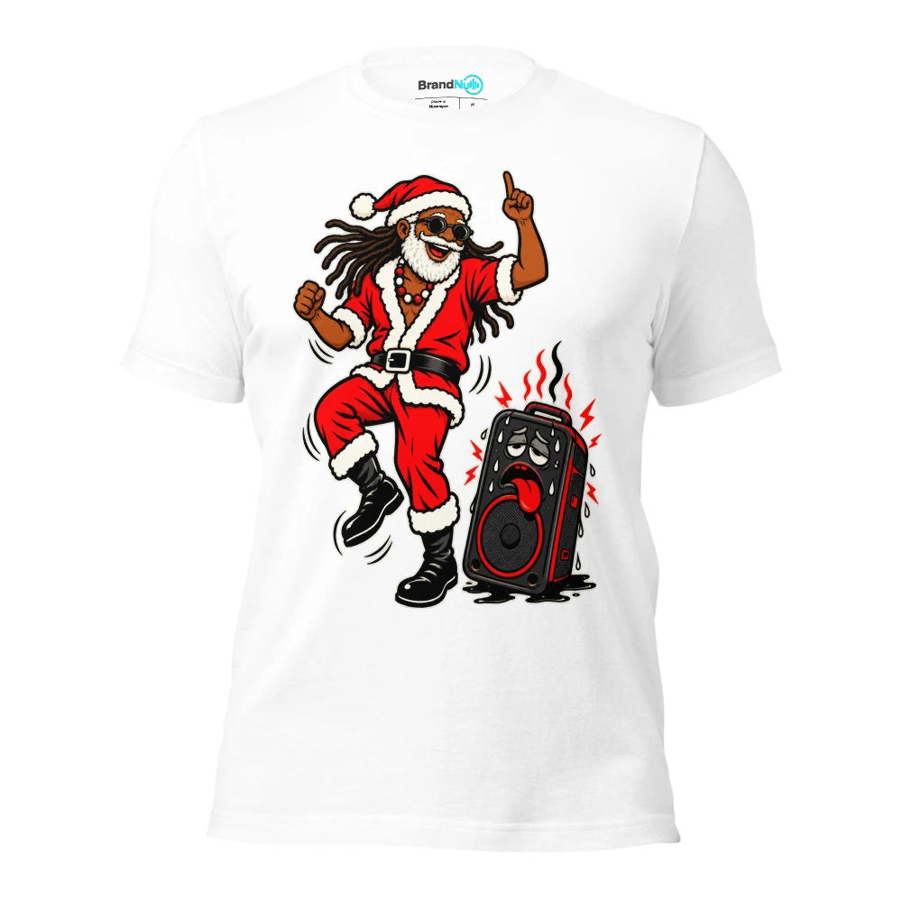 THE REGGAE GRANDAD HAS OUTLASTED THE PLAYLIST T Shirt White Front