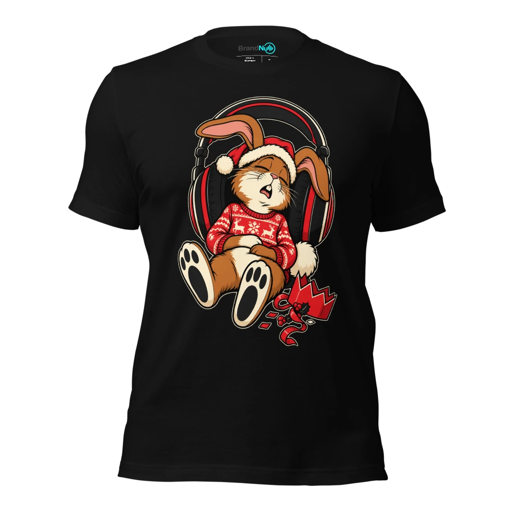 THE PARTY ANIMAL HAS CLOCKED OFF EARLY T Shirt Black Front
