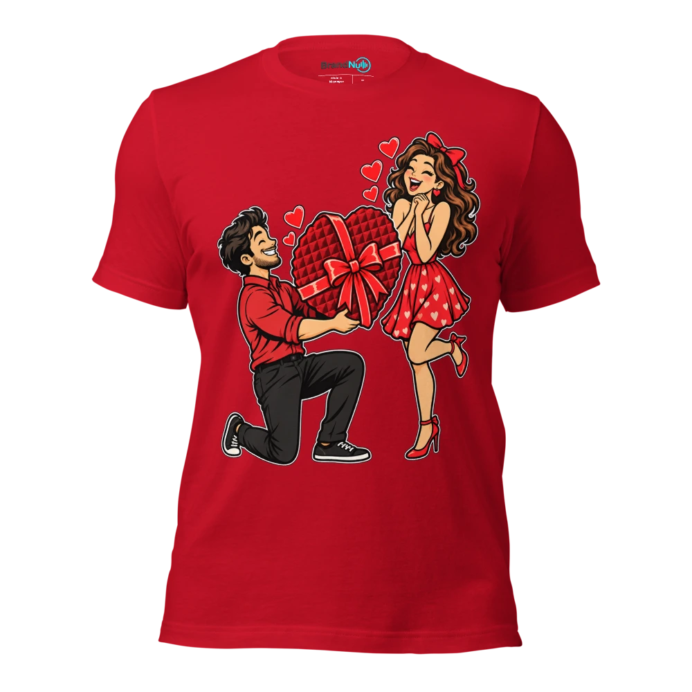 MY ROMANTIC GESTURE IS AN ACOUSTIC PANEL T Shirt Red Front