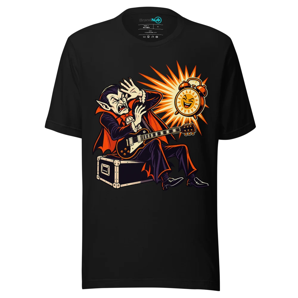 I ONLY DO NIGHT GIGS FOR OBVIOUS REASONS T Shirt Black Front
