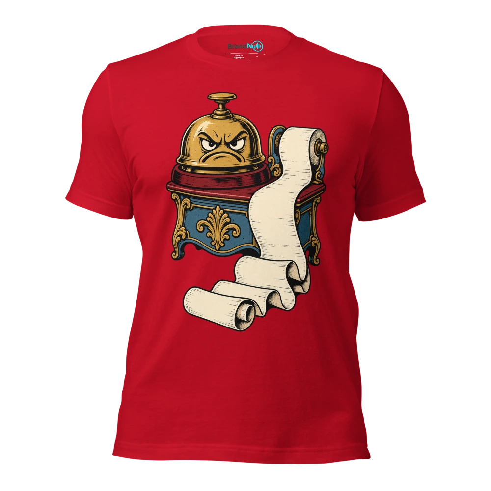 IÃ¢â‚¬â„¢m a BrandNu man. Same complaints department T Shirt Red Front