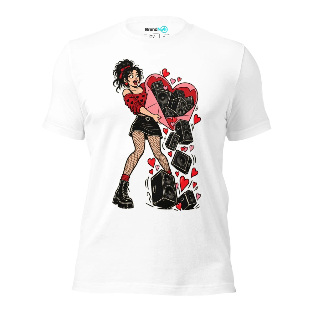 THIS LOVE NOTE CONTAINS A BACKLINE REQUEST T Shirt White Front