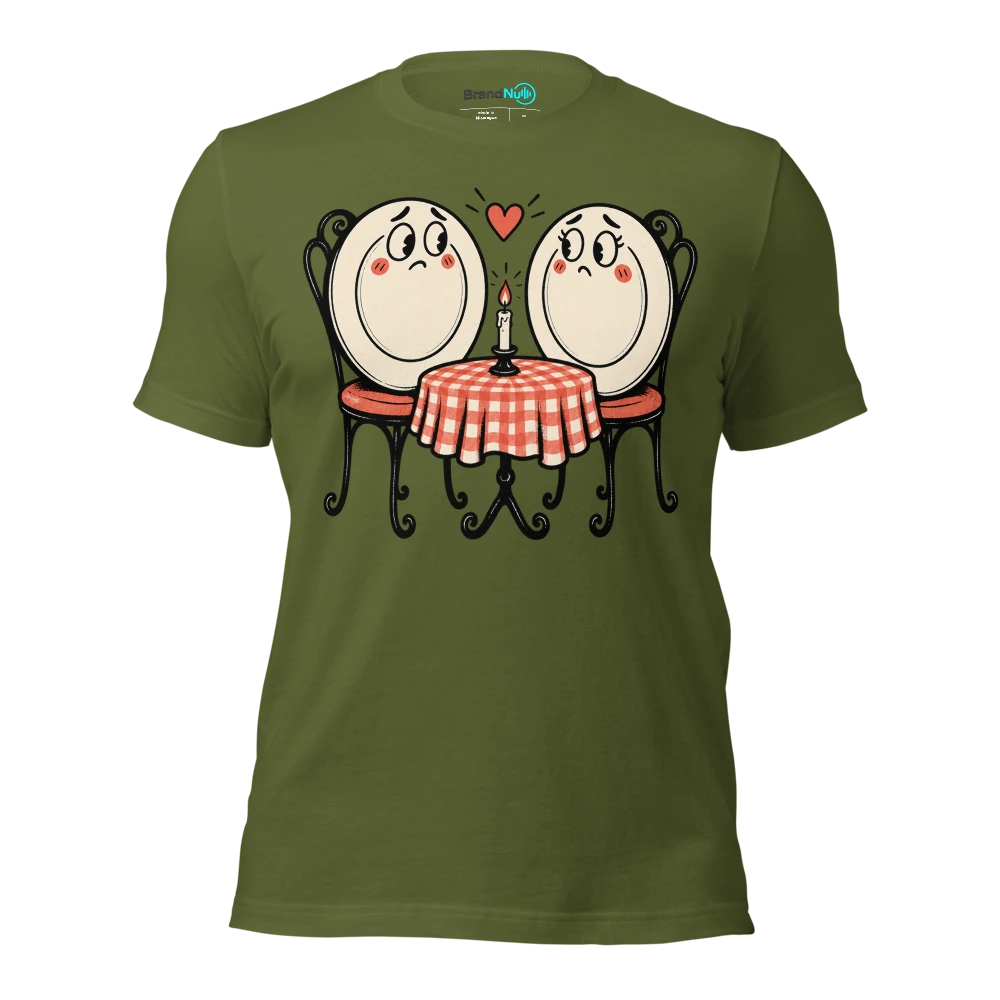 My BrandNu relationship is mostly asking what they want for tea T Shirt Olive Front