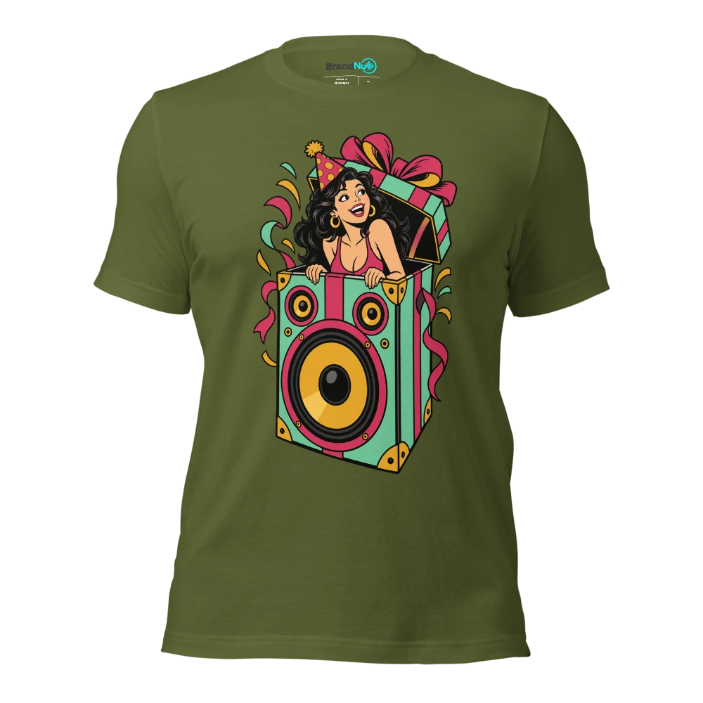 THE ONLY SURPRISE I WANT IS A GOOD TRANSITION T Shirt Olive Front