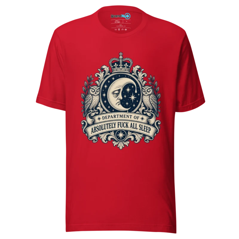 My Soul Requested Late Fucking Checkout T Shirt - Red