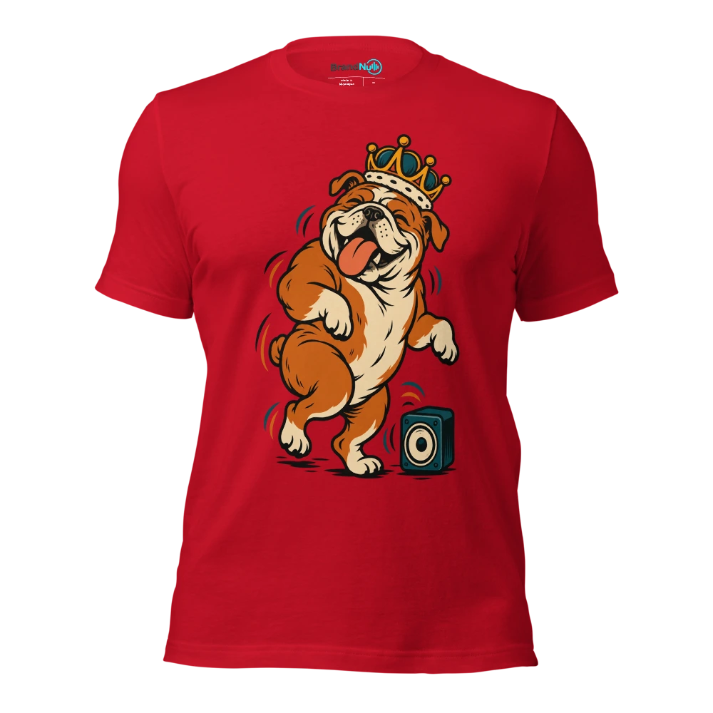 THE BIRTHDAY BULLDOG HAS DEMANDED A VICTORY LAP T Shirt Red Front