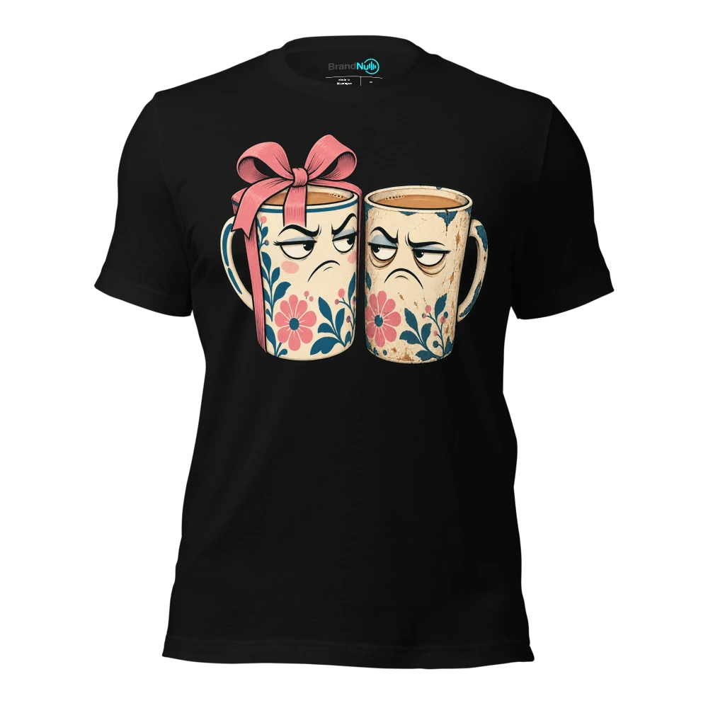 A BrandNu me? YouÃ¢â‚¬â„¢ve barely tolerated this one T Shirt Black Front