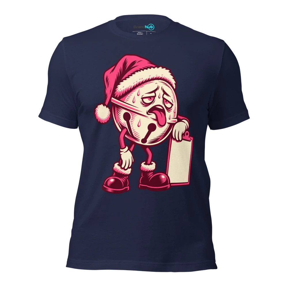 THIS BELL NEEDS A UNION REPRESENTATIVE T Shirt Navy Front