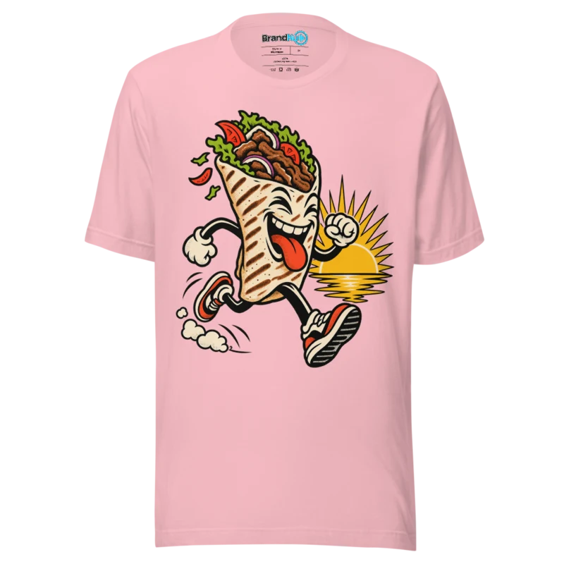 BrandNu Runaway Kebab T-Shirt - Pink